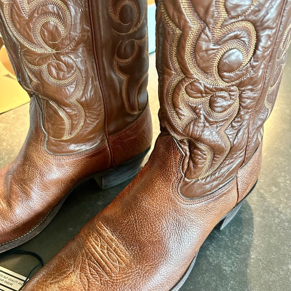 Handcrafted Leather Cowboy Boots main image 4